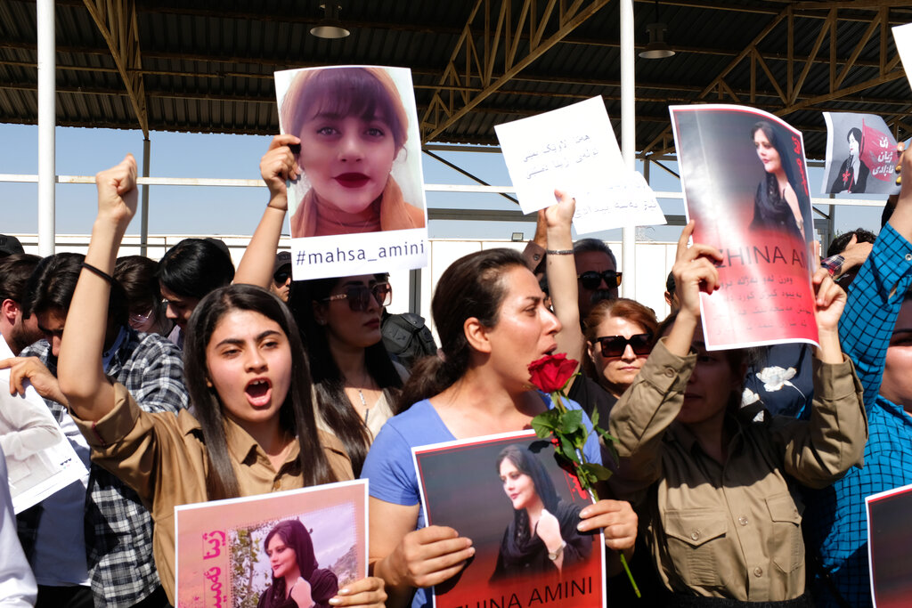 Mon. 9:04 a.m.: Protests in Iran over woman’s death reach key oil ...